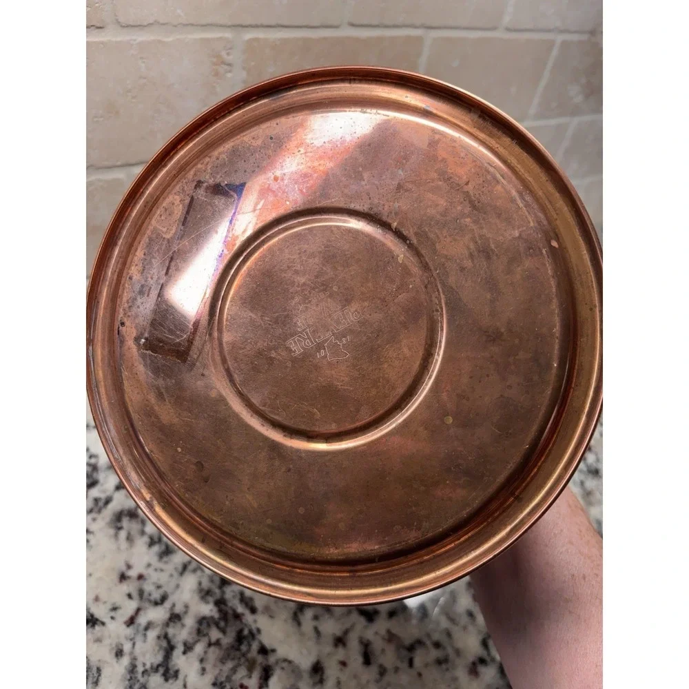Vintage Paul Revere Copper Teapot Steam Kettle Original Revere Ware Rome, NY